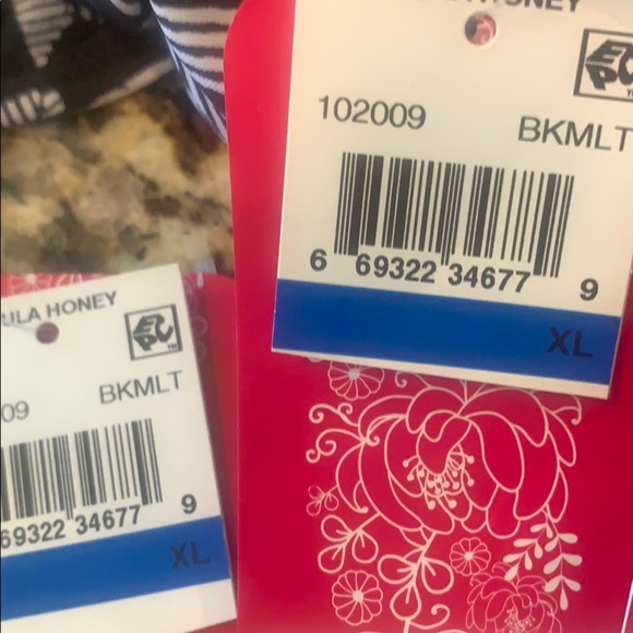 NWT L or XL Hula Honey Maze Muse Choker Cutout Bikini Top Black & White Padded - Picture 9 of 9